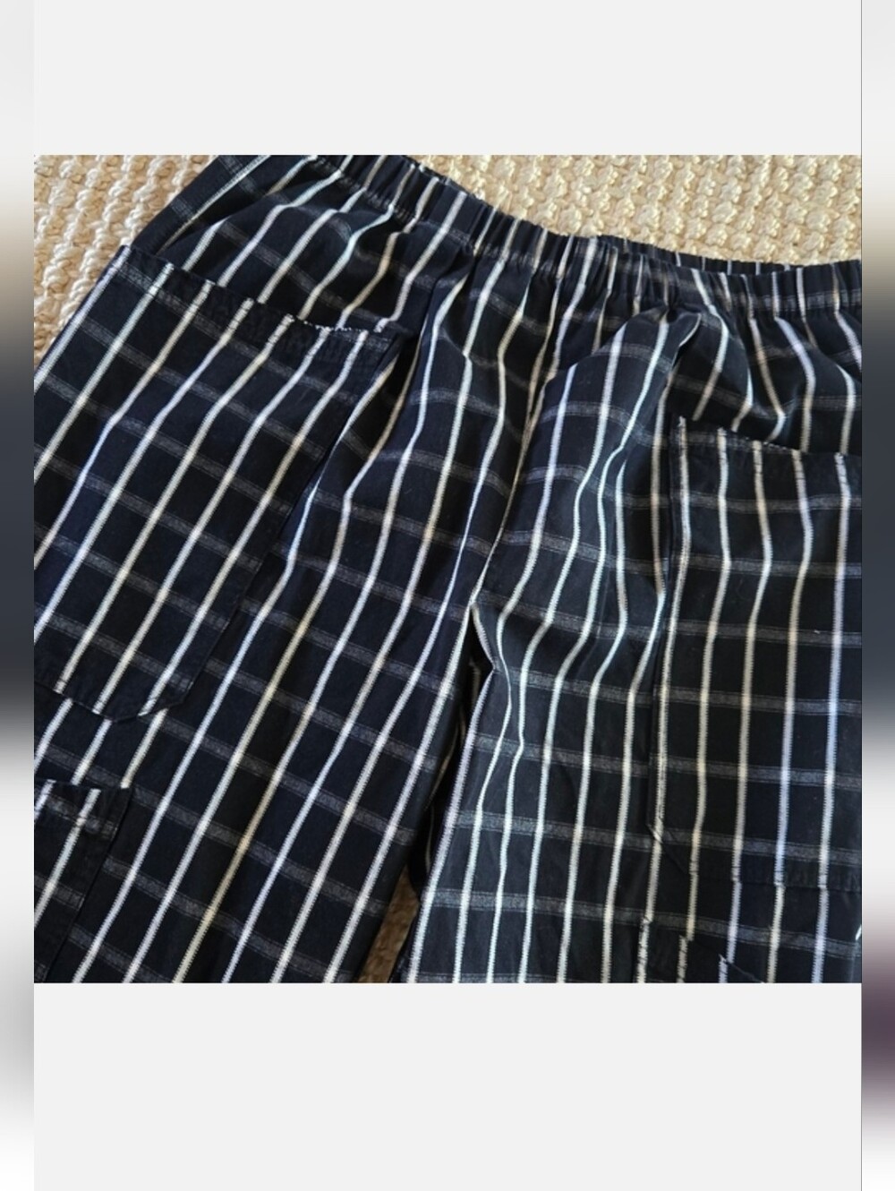 BDG Charlie Gingham Low-Rise Wide-Leg Pant XXL - Picture 4 of 6